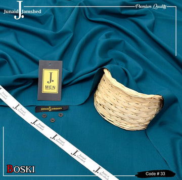 J. Men's Boski- ( Unstitched ) Suit AC-004