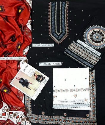 Jazmin Brand 3pc Emb